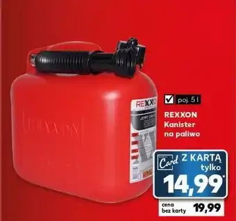 Kaufland Kanister 5 l Rexxon oferta