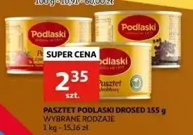 Auchan Pasztet drobiowy Drosed Podlaski oferta