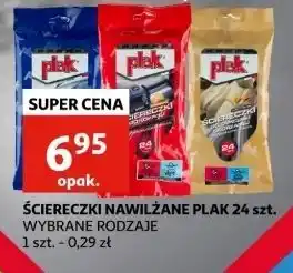 Auchan Ściereczki do kokpitu nabłyszczające Plak oferta