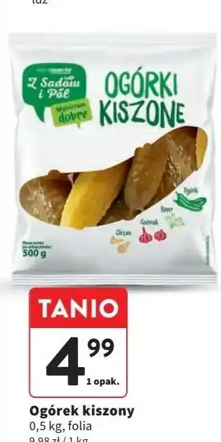 Intermarche Ogorki kiszone Z Sadów I Pól oferta