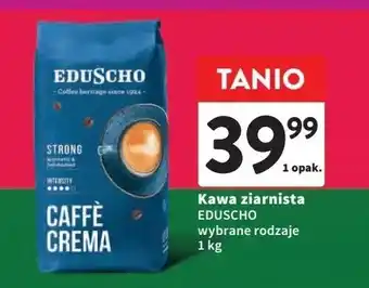 Intermarche Kawa strong Eduscho Caffe Crema oferta
