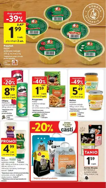 Intermarche Pasztet z drobiem i pomidorami Profi Wielkopolski oferta