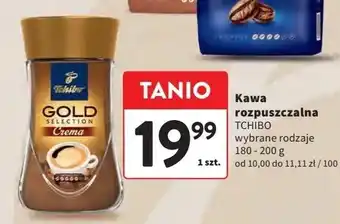 Intermarche Kawa Tchibo Gold Selection & Crema oferta