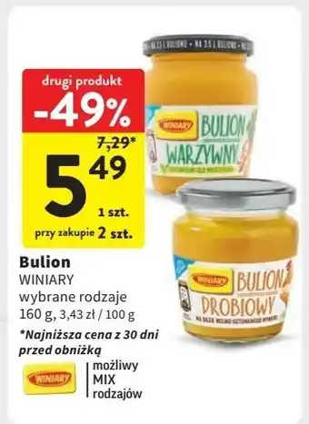 Intermarche Bulion drobiowy Winiary oferta