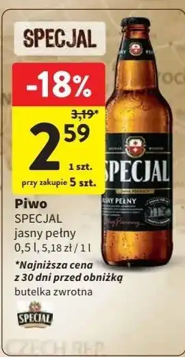 Intermarche Piwo Specjal Jasny Pełny oferta