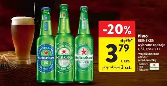 Intermarche Piwo Heineken 0.0% oferta