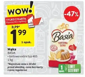 Intermarche Mąka tortowa extra Basia oferta