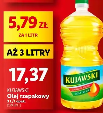 Lidl Olej rzepakowy Kujawski oferta