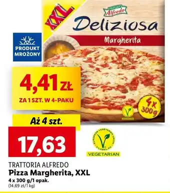 Lidl Pizza margherita xxl Trattoria Alfredo oferta