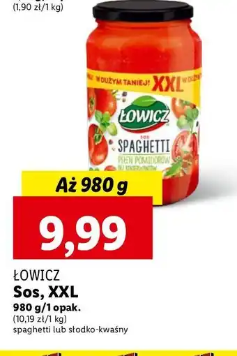 Lidl Sos słodko-kwaśny Łowicz oferta