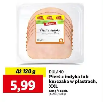 Lidl Pierś z kurczaka Dulano oferta