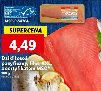 Lidl Łosoś dziki pacyficzny Abramczyk oferta