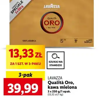 Lidl Kawa Lavazza Qualita Oro oferta