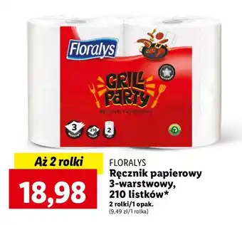 Lidl Recznik papierowy Floralys oferta
