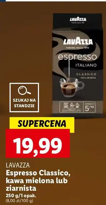 Lidl Kawa Lavazza Espresso Italiano oferta