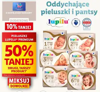 Lidl Pieluchy 4 maxi Lupilu Premium oferta