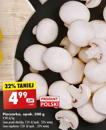 Biedronka Pieczarki 500g oferta
