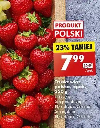 Biedronka Truskawki polska oferta