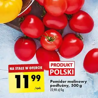 Biedronka Pomidory malinowe podłużne oferta