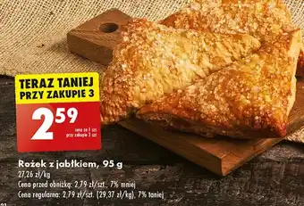 Biedronka Rożek z jabłkiem oferta