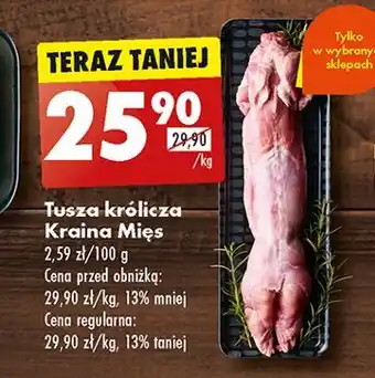 Biedronka Królik świeży z podrobami Kraina Mięs oferta