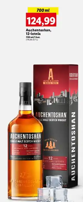 Lidl Whisky karton Auchentoshan 12 Yo oferta