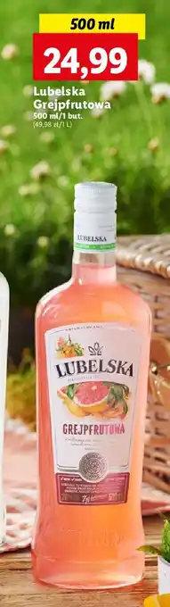 Lidl Wódka Lubelska Grejpfrutowa oferta