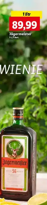 Lidl Likier Jagermeister oferta