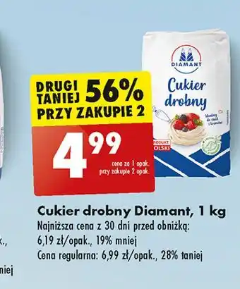 Biedronka Cukier drobny Diamant oferta