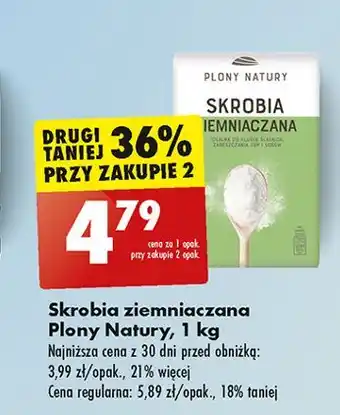 Biedronka Skrobia ziemniaczana Plony Natury oferta