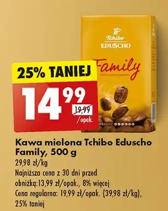 Biedronka Kawa Tchibo Family Eduscho oferta