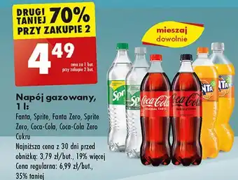 Biedronka Napój Sprite Zero oferta