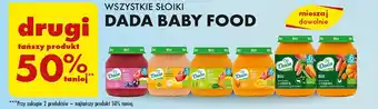 Biedronka Jabłko-słodki ziemniak-mango-szpinak bio Dada Baby Food oferta
