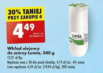 Biedronka Wkład olejowy do zniczy 340 g 120 h Lumia oferta