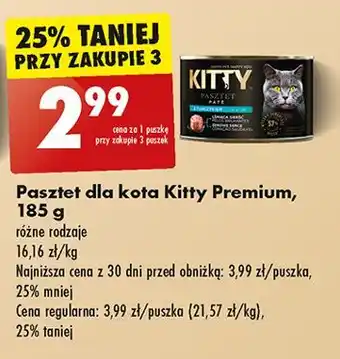 Biedronka Pasztet rybny Kitty Excellence oferta