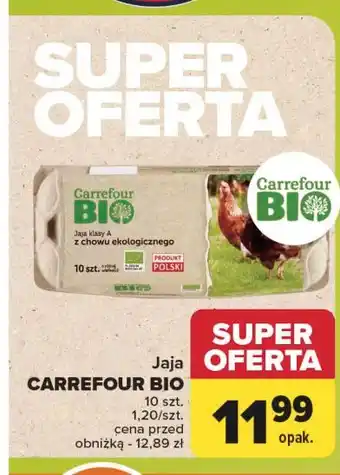 Carrefour Jaja kl. a Carrefour Bio oferta