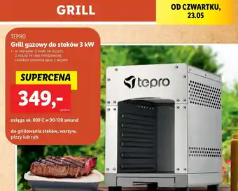 Lidl Grill do steków 3kw Tepro oferta