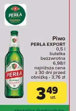 Carrefour Piwo Perła Export oferta