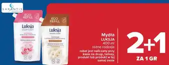 Carrefour Mydło w płynie cotton milk & provitamin b5 Luksja Creamy Soft oferta