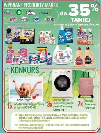 Carrefour Tabletki do zmywarek lemon Finish Ultimate Plus oferta