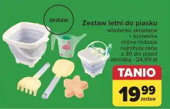 Carrefour Zestaw letni do piasku oferta