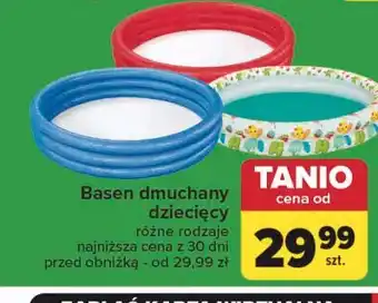 Carrefour Basen dziecięcy oferta