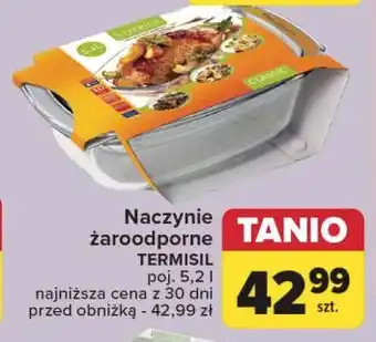 Carrefour Naczynie żaroodporne 5.2 l prostokątne Termisil oferta