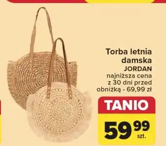 Carrefour Torebka damska jordan oferta