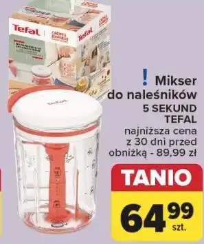 Carrefour Mikser do naleśników 5 sekund Tefal oferta