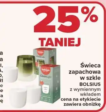 Carrefour Świeca w szkle Bolsius oferta