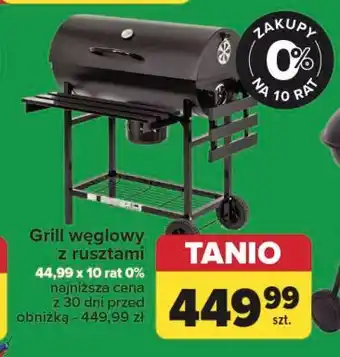 Carrefour Grill węglowy oferta