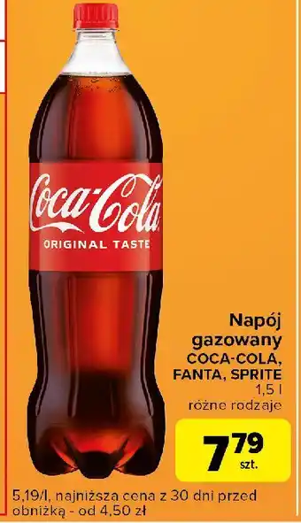 Carrefour Express Napój pomarańczowy Fanta oferta