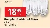 E.Leclerc Szklanki ibiza 310 ml Altom oferta