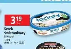 E.Leclerc Serek śmietankowy naturalny Łaciaty oferta